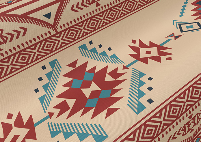 Cheyenne, Rouge - Twist&Fit Roller Blind - Image 4